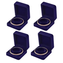 Caja para pulsera azul