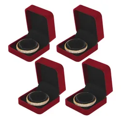 Caja para pulseras roja