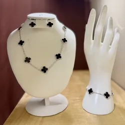 Conjunto Van Cleef negro