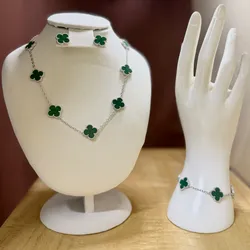 Conjunto Van Cleef verde