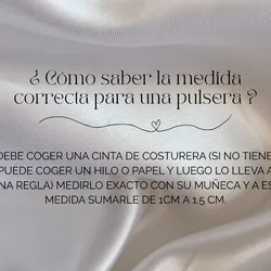 Guía de Talla para Pulseras