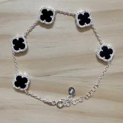 Manilla Van Cleef 5 tréboles negro