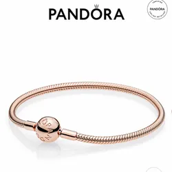 PANDORA MOMENTS SMOOTH SNAKE CHAIN BRACELET