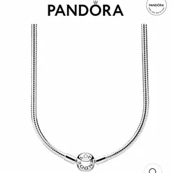 PANDORA SILVER CHARM NECKLACE