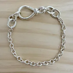 Pulsera eslabonada de infinito 