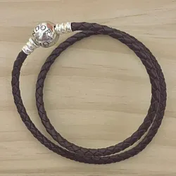Pulseras de cuero doble