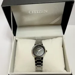 Reloj Citizen de Cuarzo para Dama Cara Negra