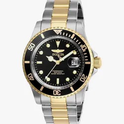 Reloj Invicta de cuarzo Pro Diver para hombre con correa de acero inoxidable