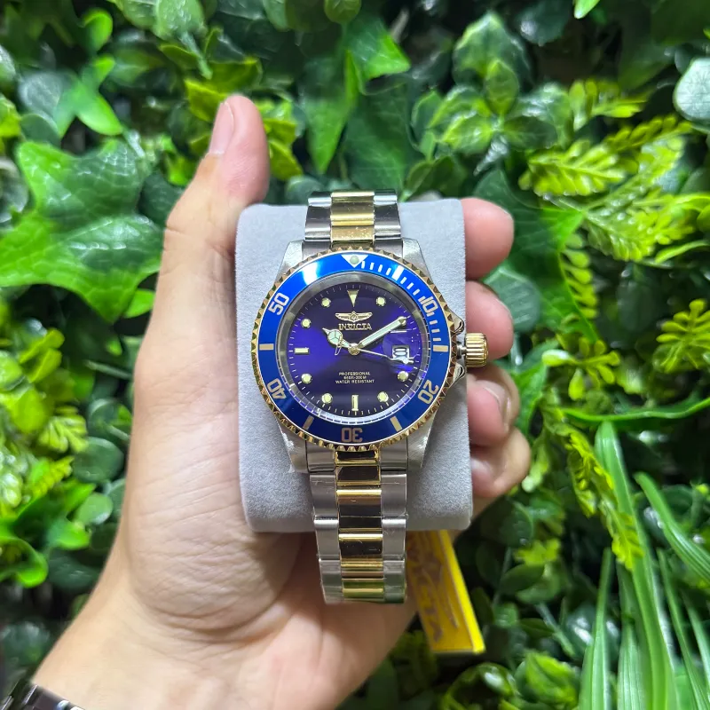 Reloj Invicta de Cuarzo Pro Diver para hombre con correa de acero inoxidable