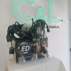 Cadena de luces LED para exterior