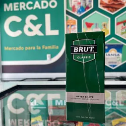 Colonia para después de afeitar Brut