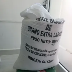 Saco de arroz importado