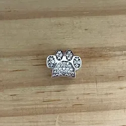 Charm Huella con Brillo