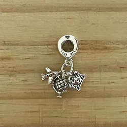 Charm Avión-Mundo-Maleta