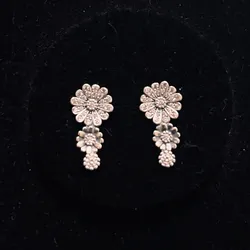 Aretes 3 flores
