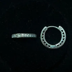 Argollas de brillo pequeñas 