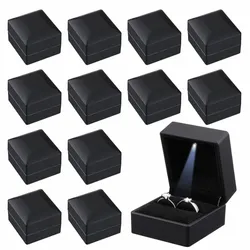 Cajas de terciopelo con luz led 