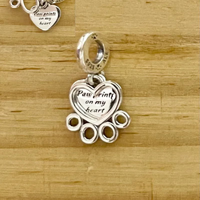 Charm Paw Print 