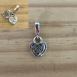 Charm Rosa Candado 