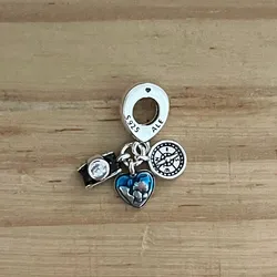 Charm Cámara-Mundo-Brújula 