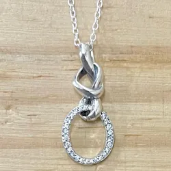 Cadena Corazón de Nudo