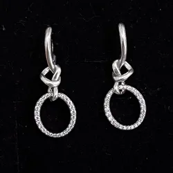 Argollas corazón de nudo