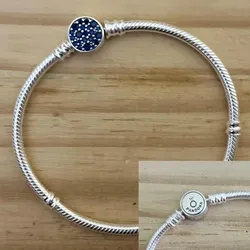 Pulsera Flexible Cierre Azul