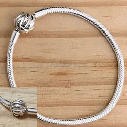 Pulsera flexible cierre redondo pandora