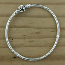 Pulsera flexible cierre rosa