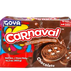 Estuches Galletas Carnaval Chocolate