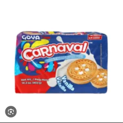Estuches de Galletas Carnaval Vainilla 
