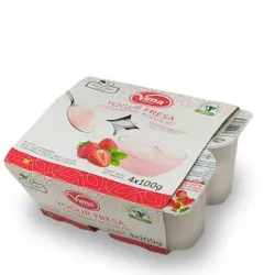 Pack de 4 yogurt Fresa