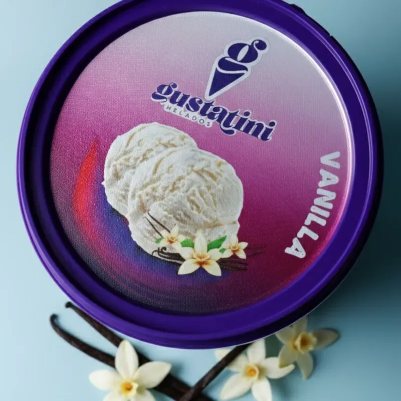 Helado Gustatini de Vainilla