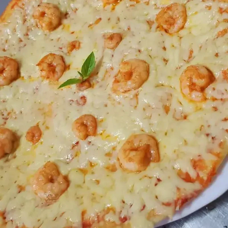 Pizza de Camarones