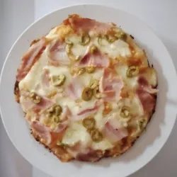 Pizza de Bacon.