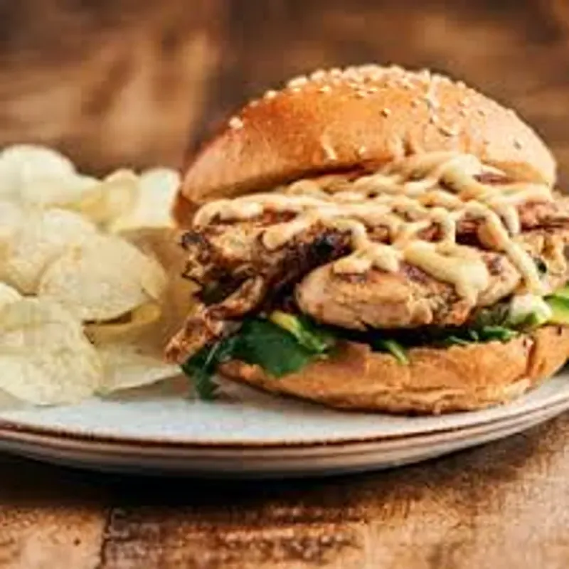 Hamburguesa con Pollo