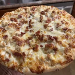 Pizza de Beicon Cubano 