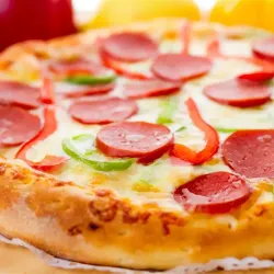 Pizza de Sanchichas