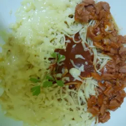 Espaguetis c/ Jamón 