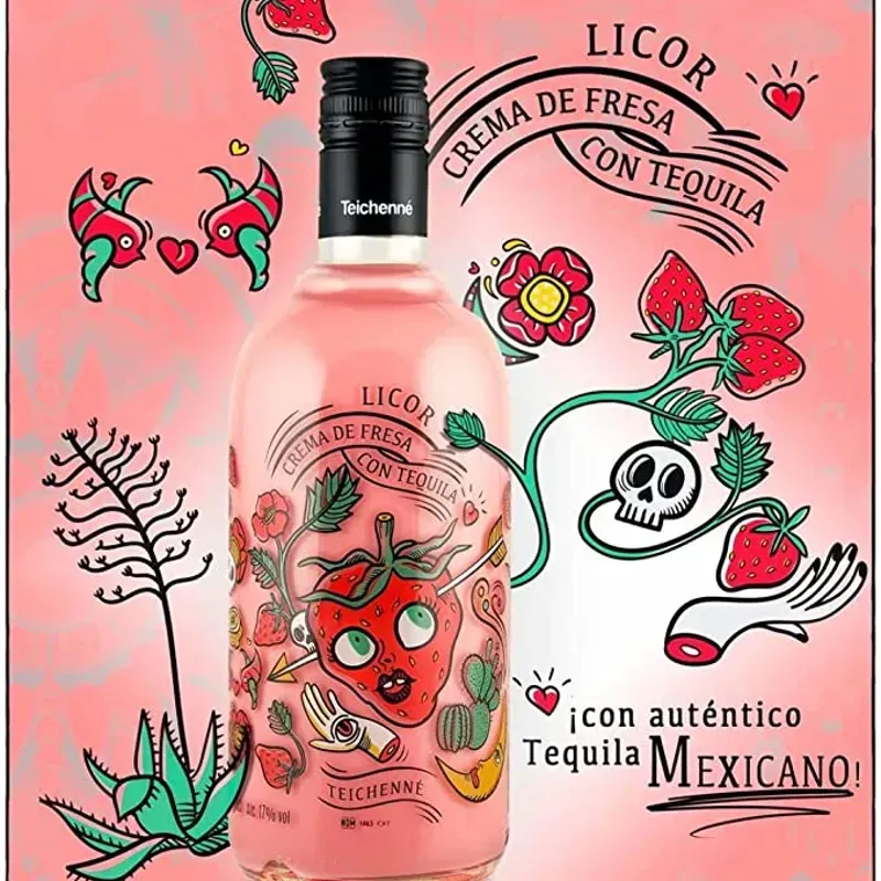 Crema de Fresa con Tequila