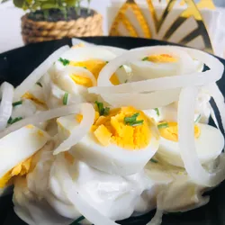 Ensalada de Papas y huevo
