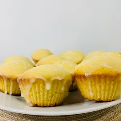 Magdalenas sabor limón