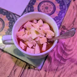 Mermelada con queso 