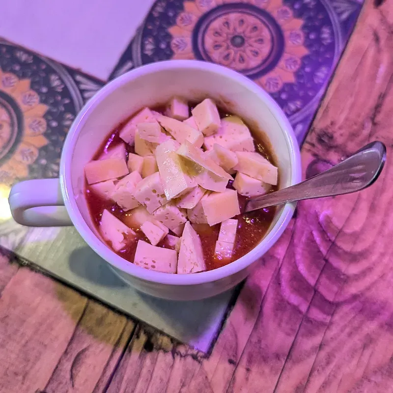 Mermelada con queso 