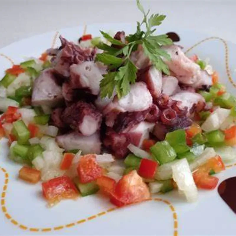 Pulpo a la vinagreta