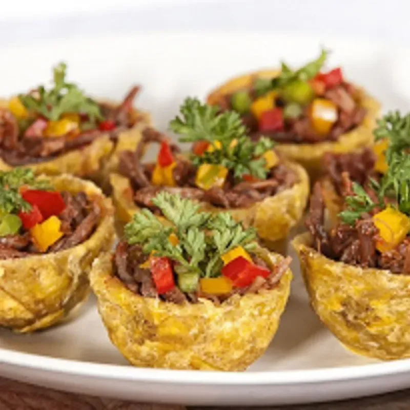 Tostones rellenos