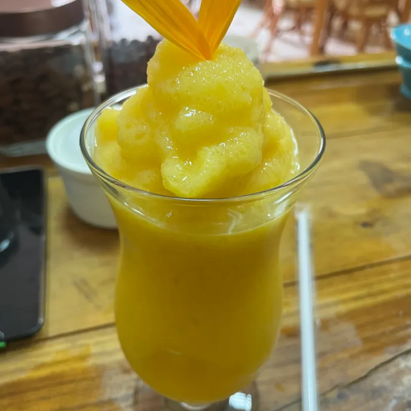 Frappe de pera 
