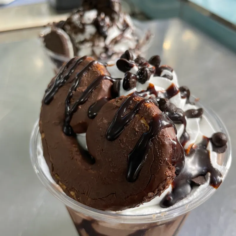 Malteada de chocolate