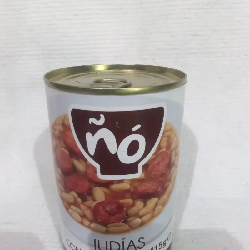 Judias con chorizo 
