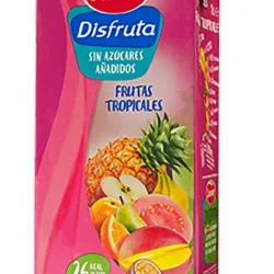 Jugo de frutas tropicales de caja 